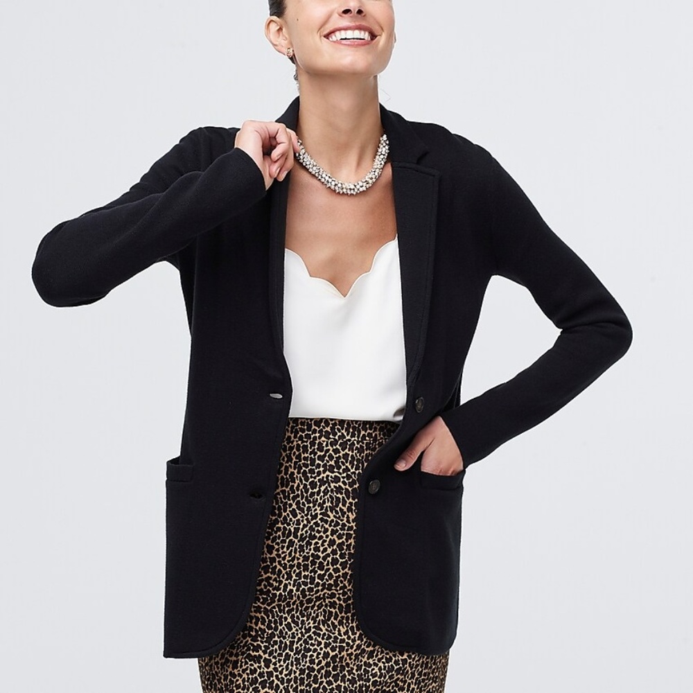 J. Crew Factory Sweater Blazer